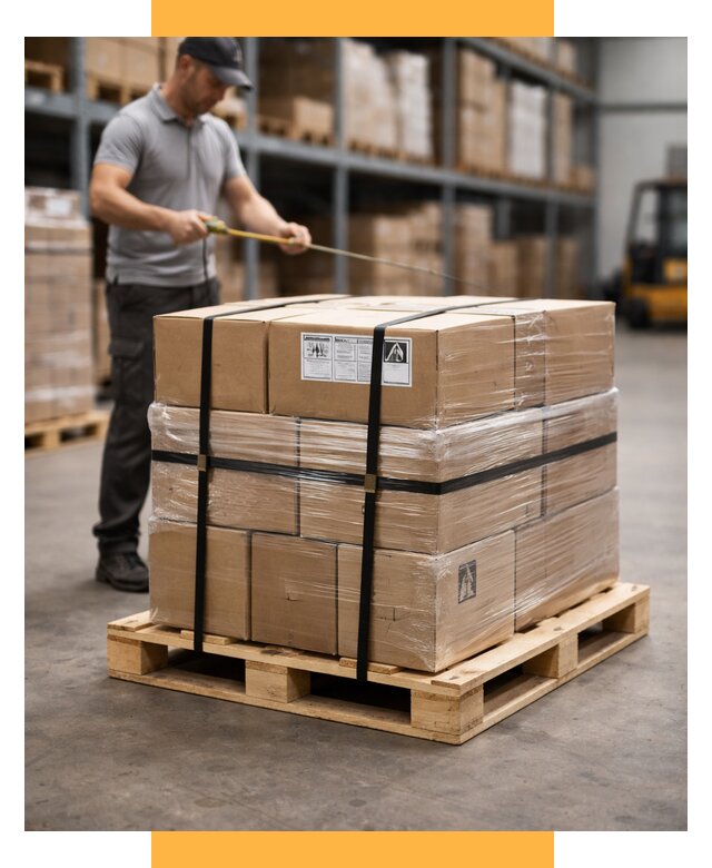 Упаковка и паллетирование грузов от 3629 р. | СетСервис-Рсс