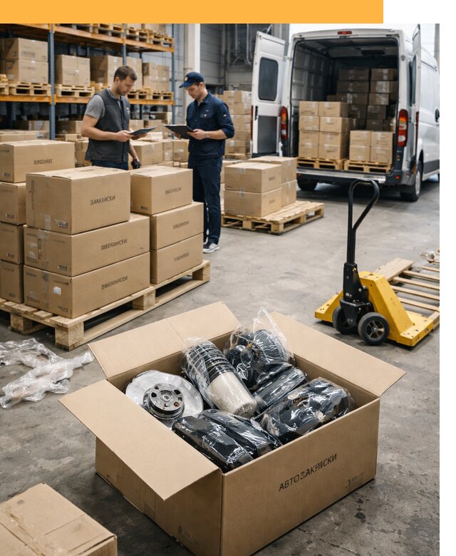 Доставка автозапчастей из Европы от 12961 руб быстро и надёжно