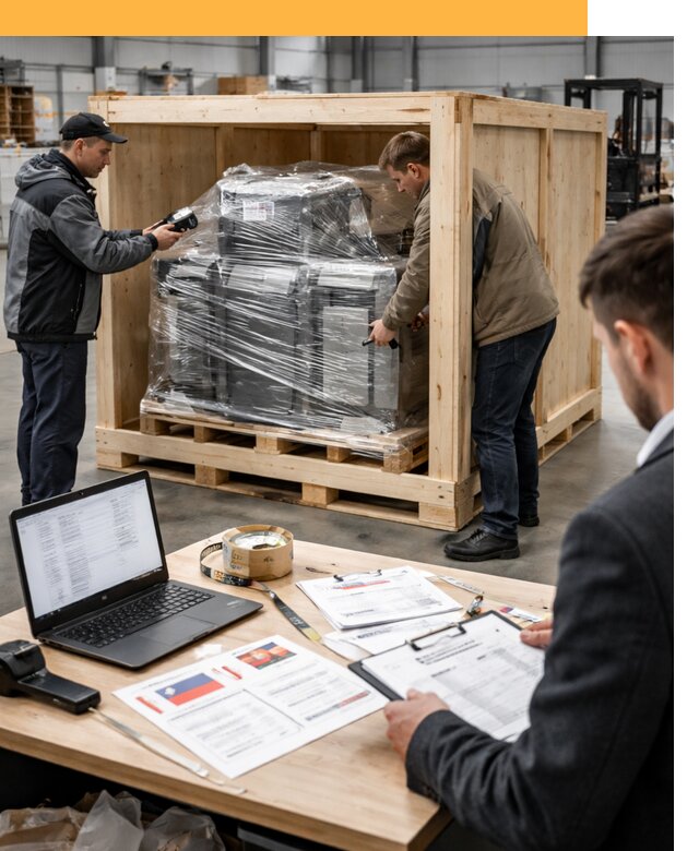 Доставка промышленного оборудования из США от 67399 руб