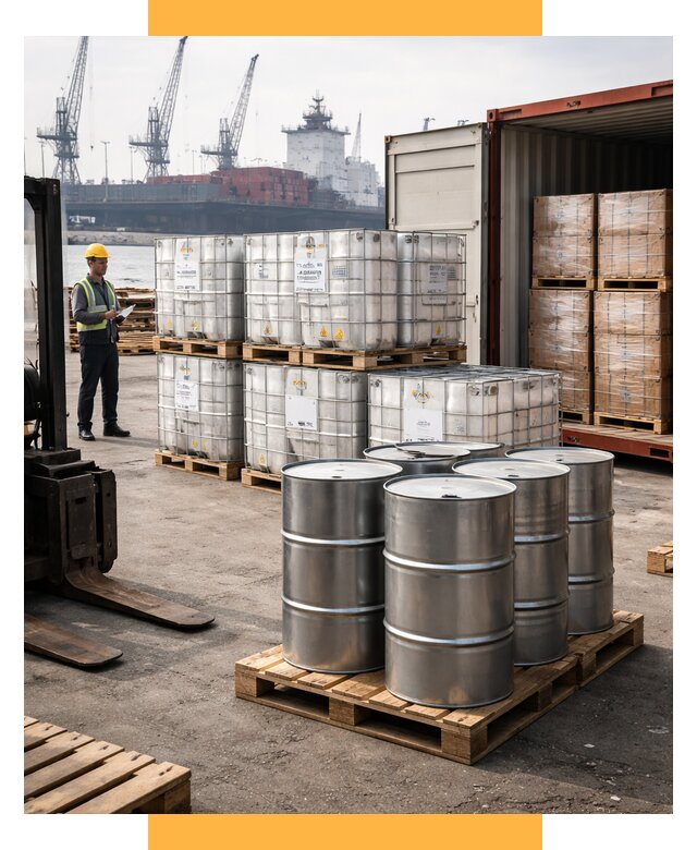 Доставка химического сырья из Индии от 259225 р. | СетСервис-Рсс