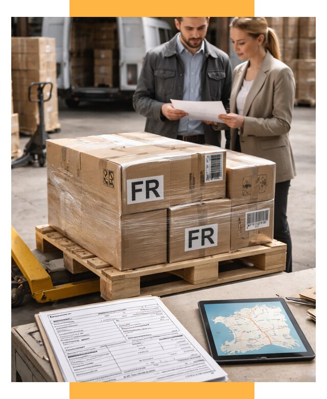 Доставка грузов в Францию от 25923 р., логистика СетСервис-Рсс