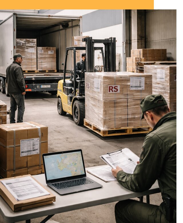 Доставка грузов в Сербию от 46661 руб, международные перевозки