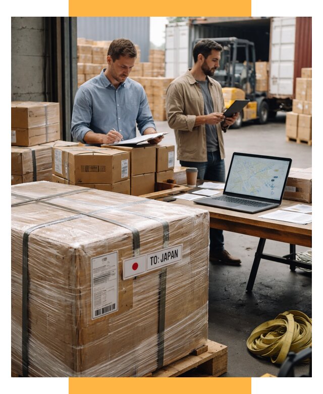 Доставка грузов в Японию от 25923 р., логистика СетСервис-Рсс