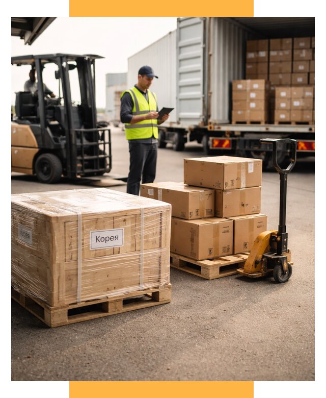 Доставка грузов в Корею из России от 36292 р. | СетСервис-Рсс