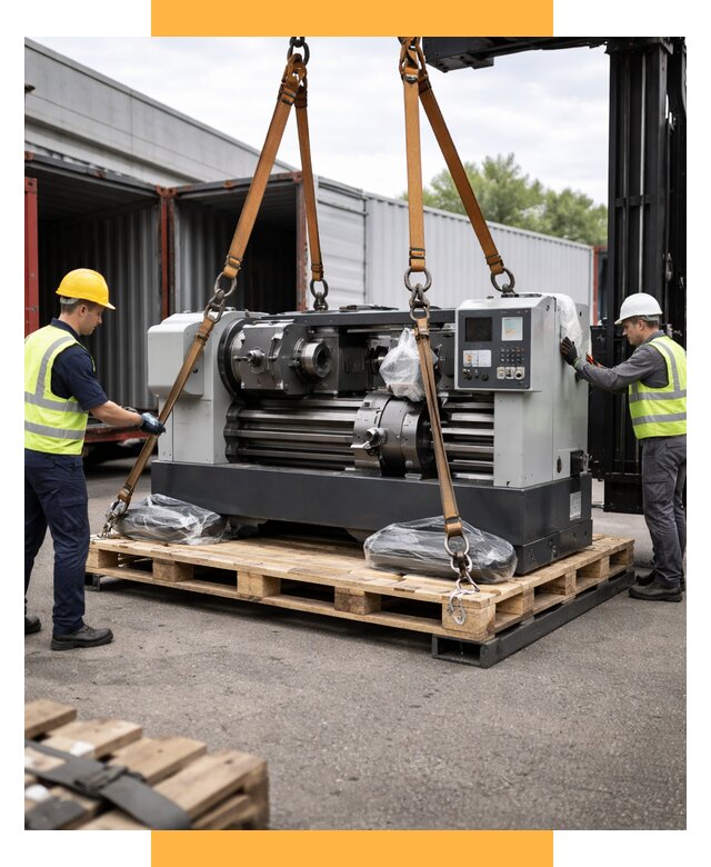 Перевозка станков и таможня от 62214 р. | СетСервис-Рсс логистика