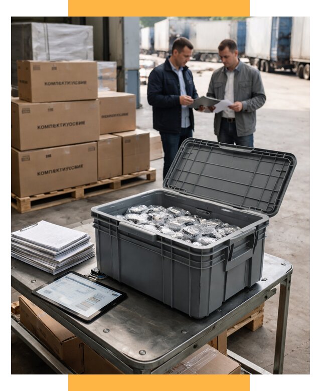 Перевозка комплектующих из Китая от 6740 р. | СетСервис-Рсс