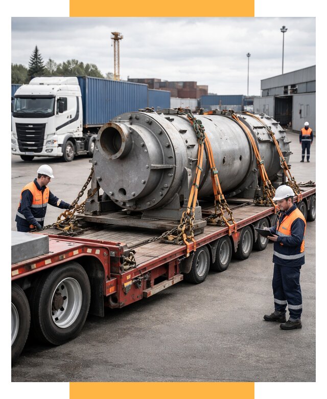 Перевозка тяжеловесных грузов под ключ от 155535 р. | СетСервис-Рсс