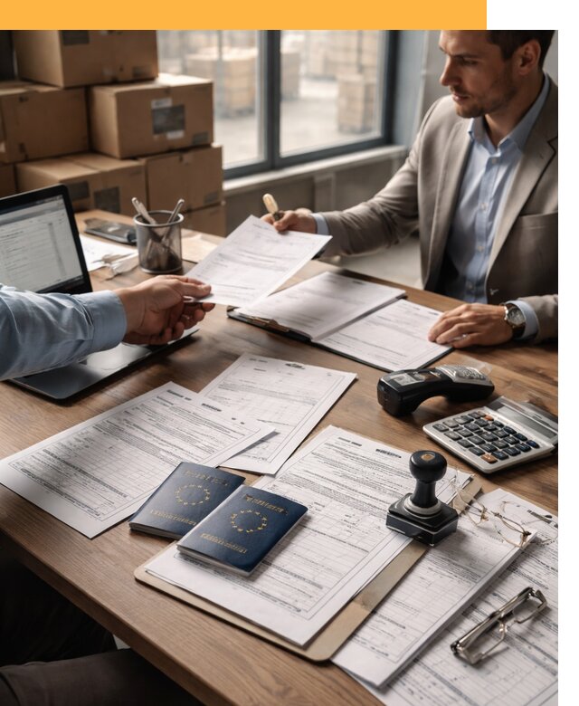 Таможенное оформление грузов из Европы от 8814 руб