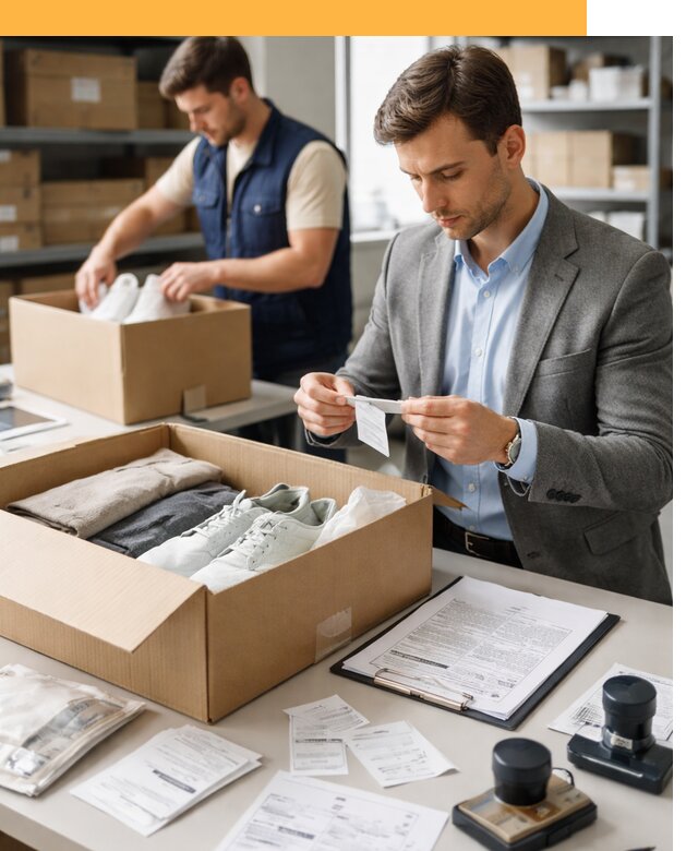 Таможенное оформление одежды и обуви по выгодной цене от 6740 руб