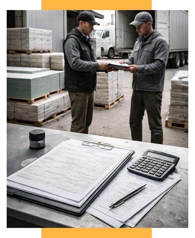 Таможенное оформление стройматериалов от 8814 р. | СетСервис-Рсс