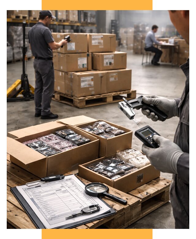 Инспекция товара в Китае от 7777 р. - СетСервис-Рсс контроль качества